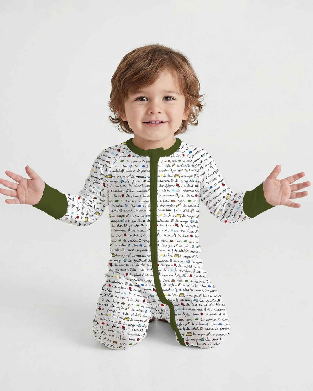 French Classroom Notes Bamboo Convertible Zippy