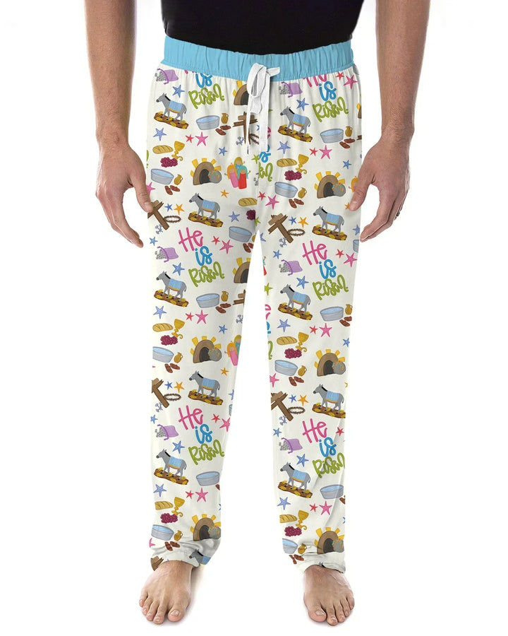 Bible Story Easter Family Matching Bamboo Men's Pajama Set