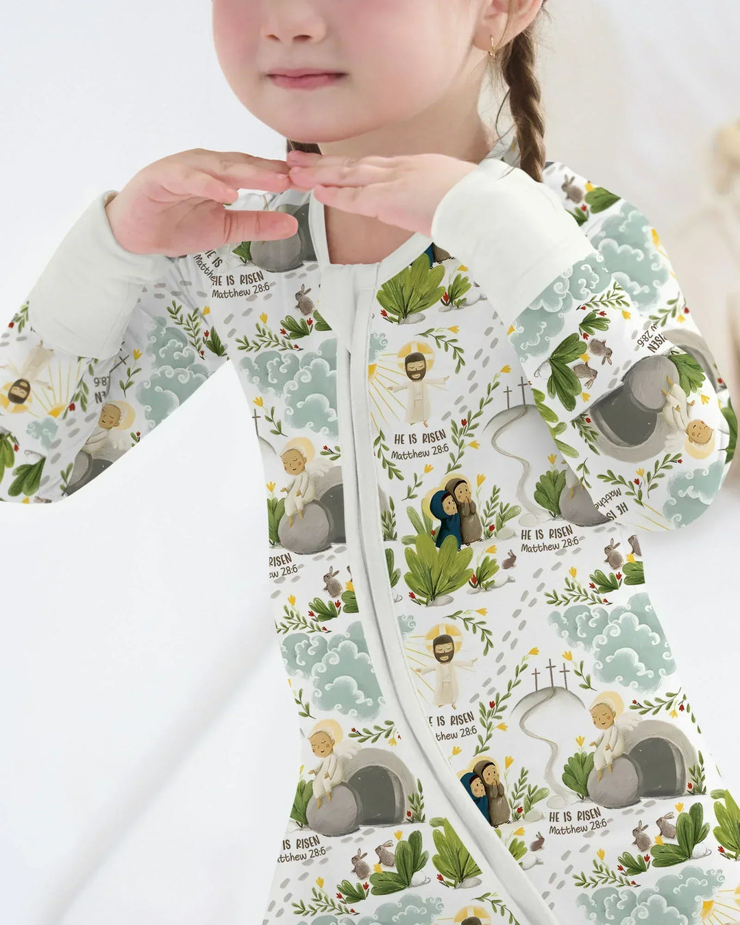 He Is Risen Bamboo Convertible Zippy