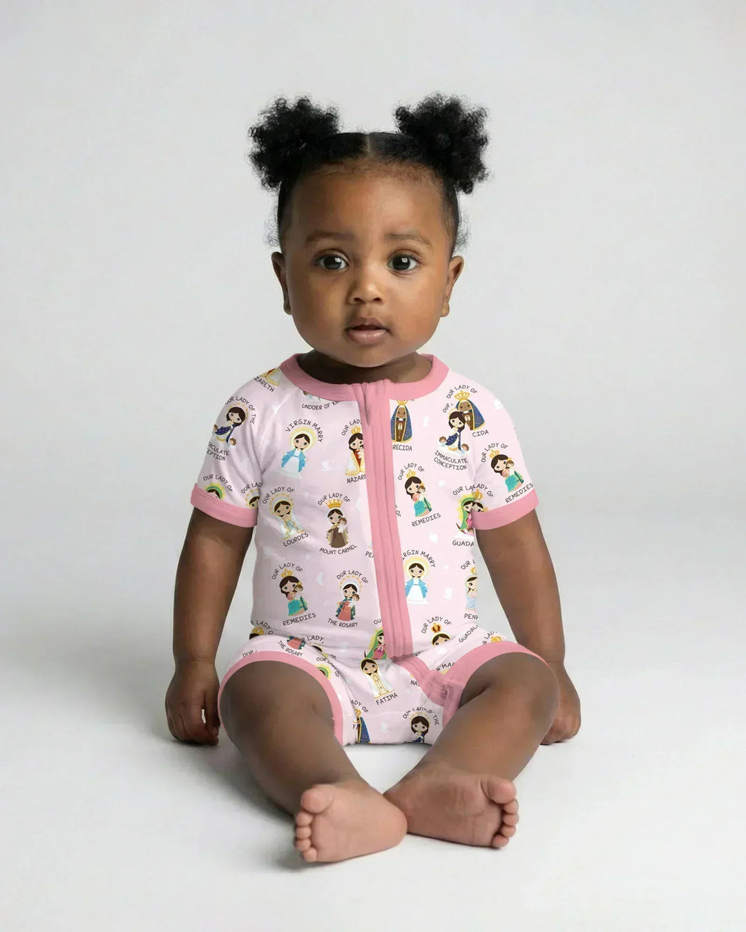 Little Marian Blessings Bamboo Shorty Zippy