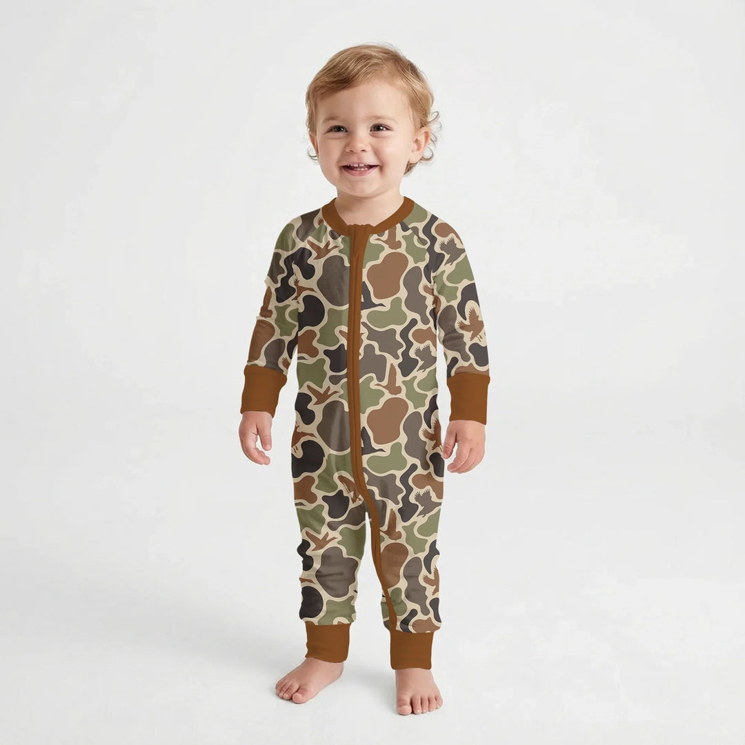 Mallard Hunting Bamboo Convertible Zippy