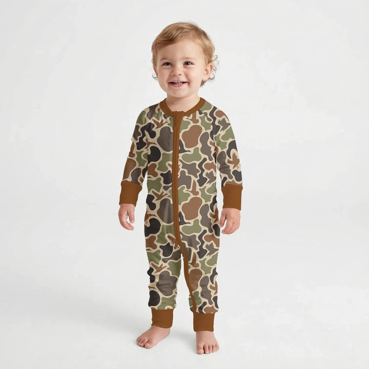 Mallard Hunting Bamboo Convertible Zippy