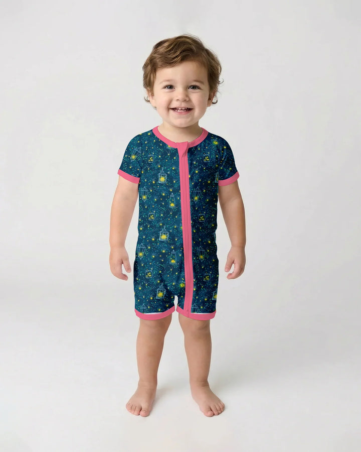 Firefly Lantern Night Bamboo Shorty Zippy
