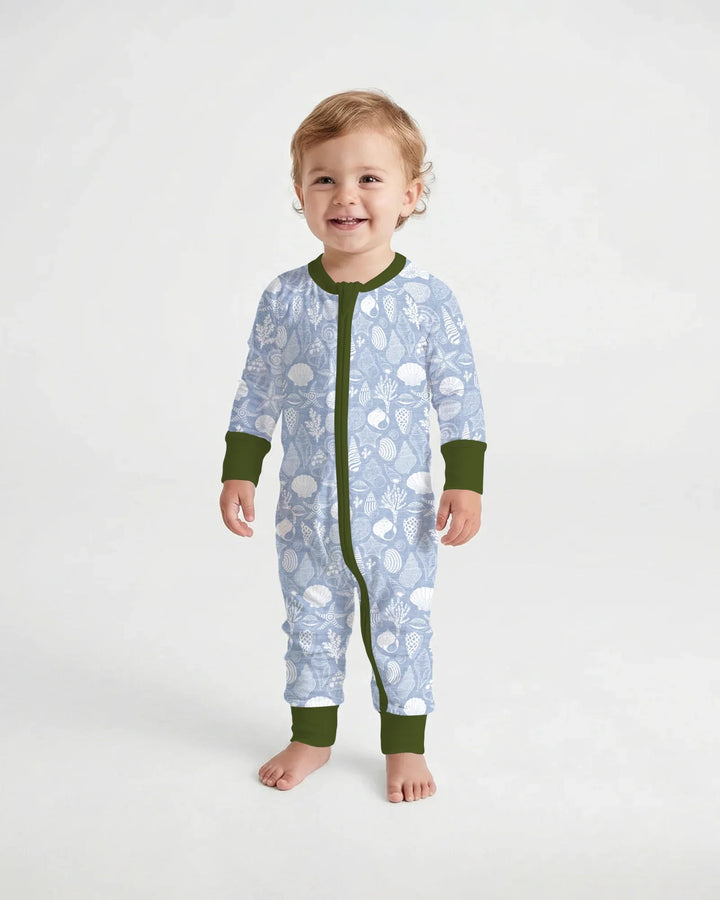 Coastal Treasures Bamboo Convertible Zippy