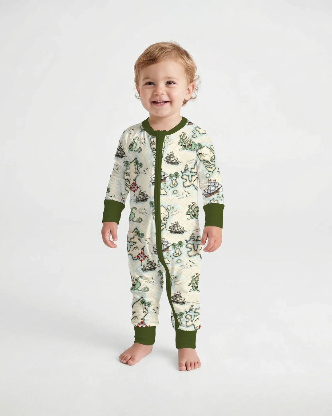 Pirate Treasure Map Quest  Bamboo Convertible Zippy