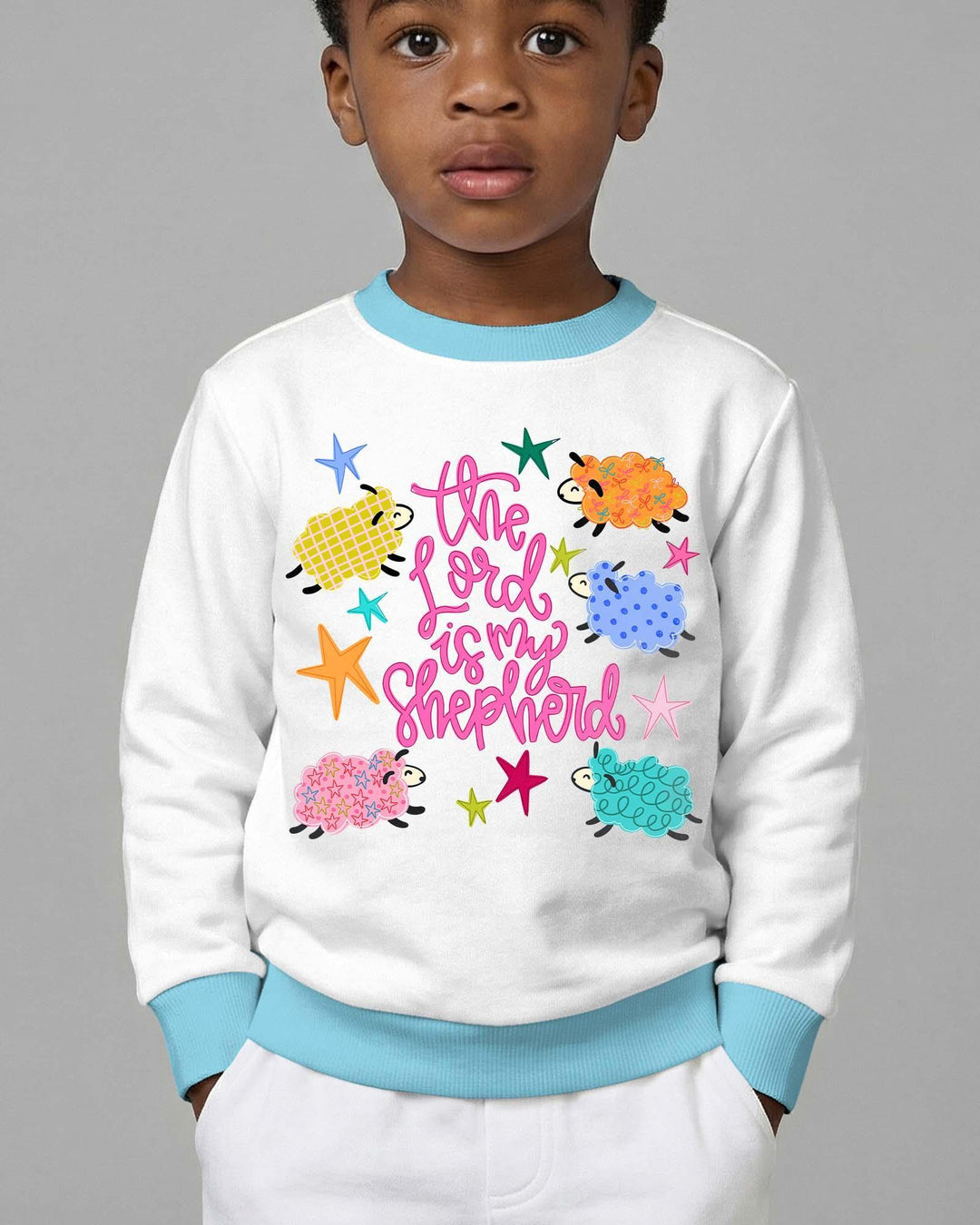 The Lord Is My Shepherd Bamboo Crewneck Sweatshirt
