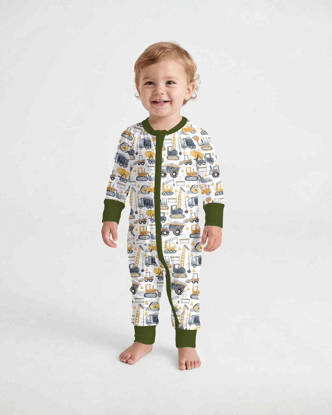 Construction Crew Bamboo Convertible Zippy
