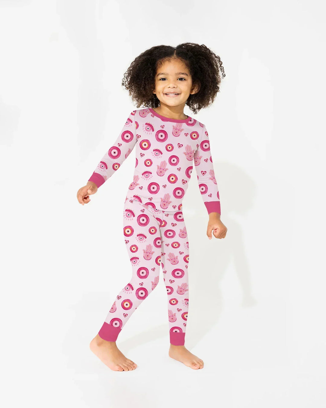 Mini Mystic Family Matching Bamboo Two Piece Long Sleeve Pajama Set