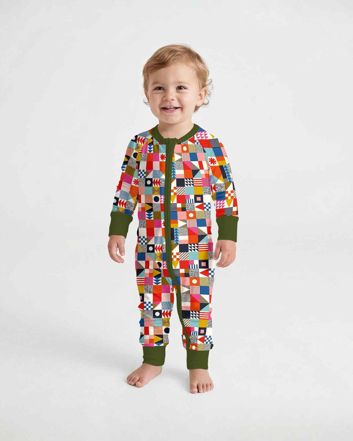Playful Shapes Bamboo Convertible Zippy