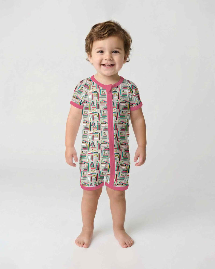 Bookworm Adventures Bamboo Shorty Zippy