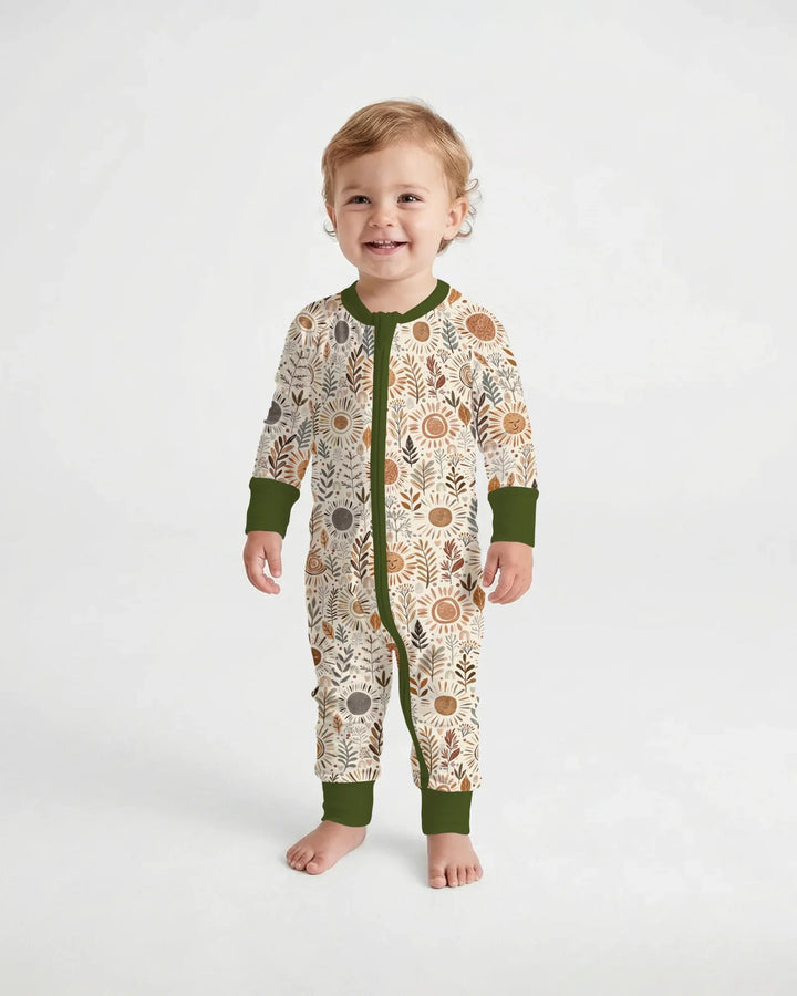 Boho Sunshine Garden Bamboo Convertible Zippy
