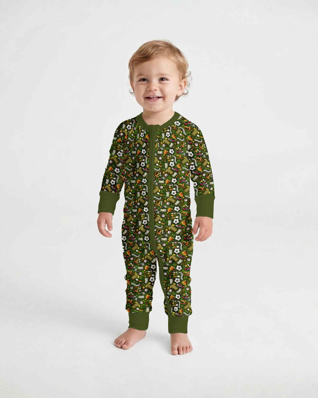 Green Soccer All-Star Bamboo Convertible Zippy