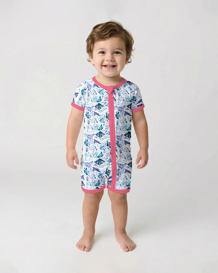 Ocean Dreams Drift Bamboo Shorty Zippy