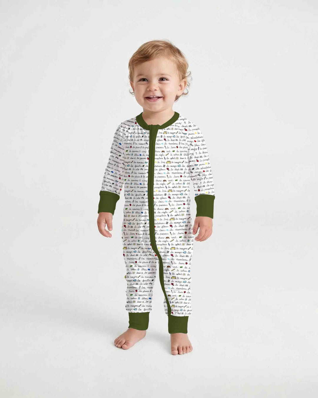 French Classroom Notes Bamboo Convertible Zippy