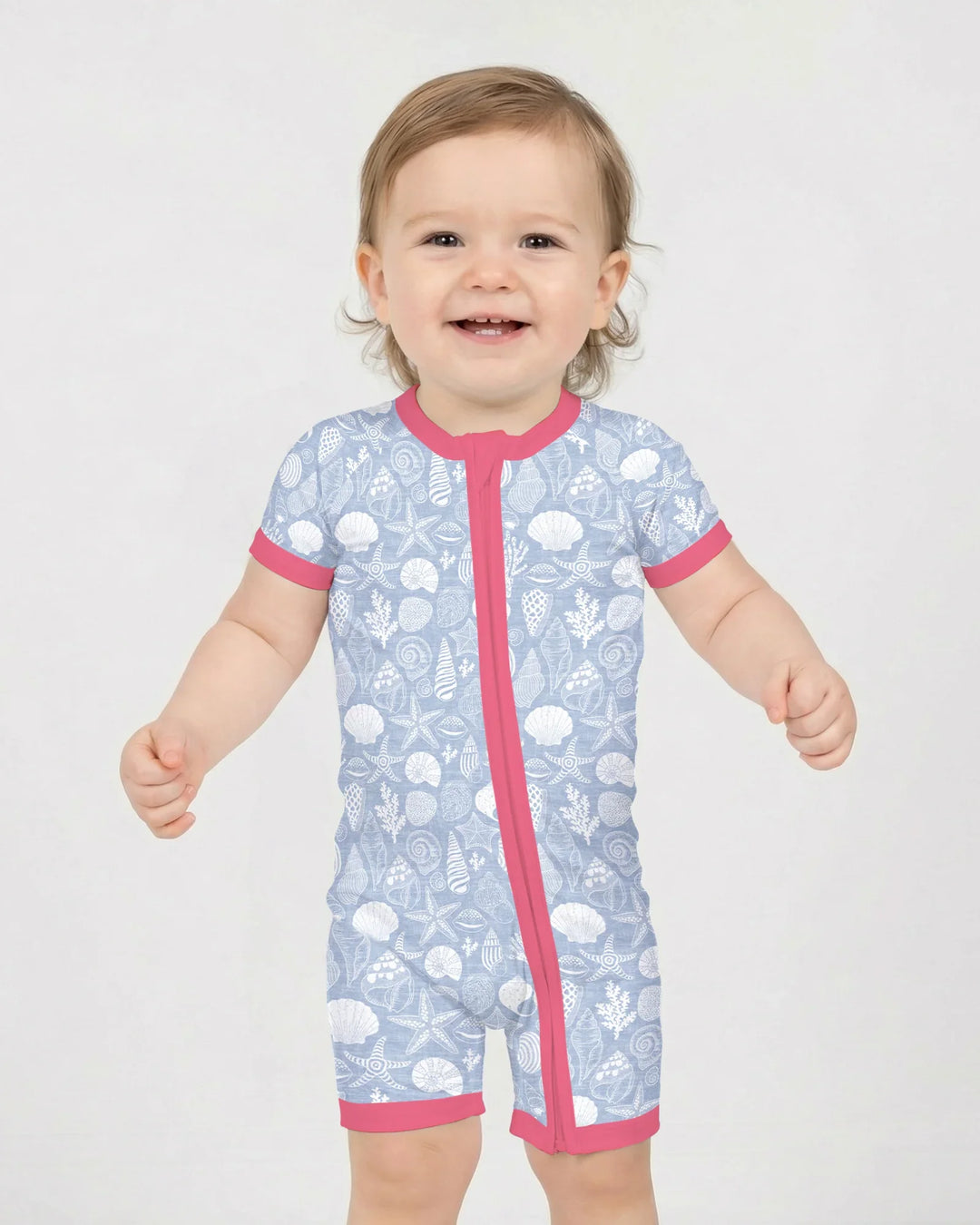 Coastal Treasures Bamboo Shorty Zippy