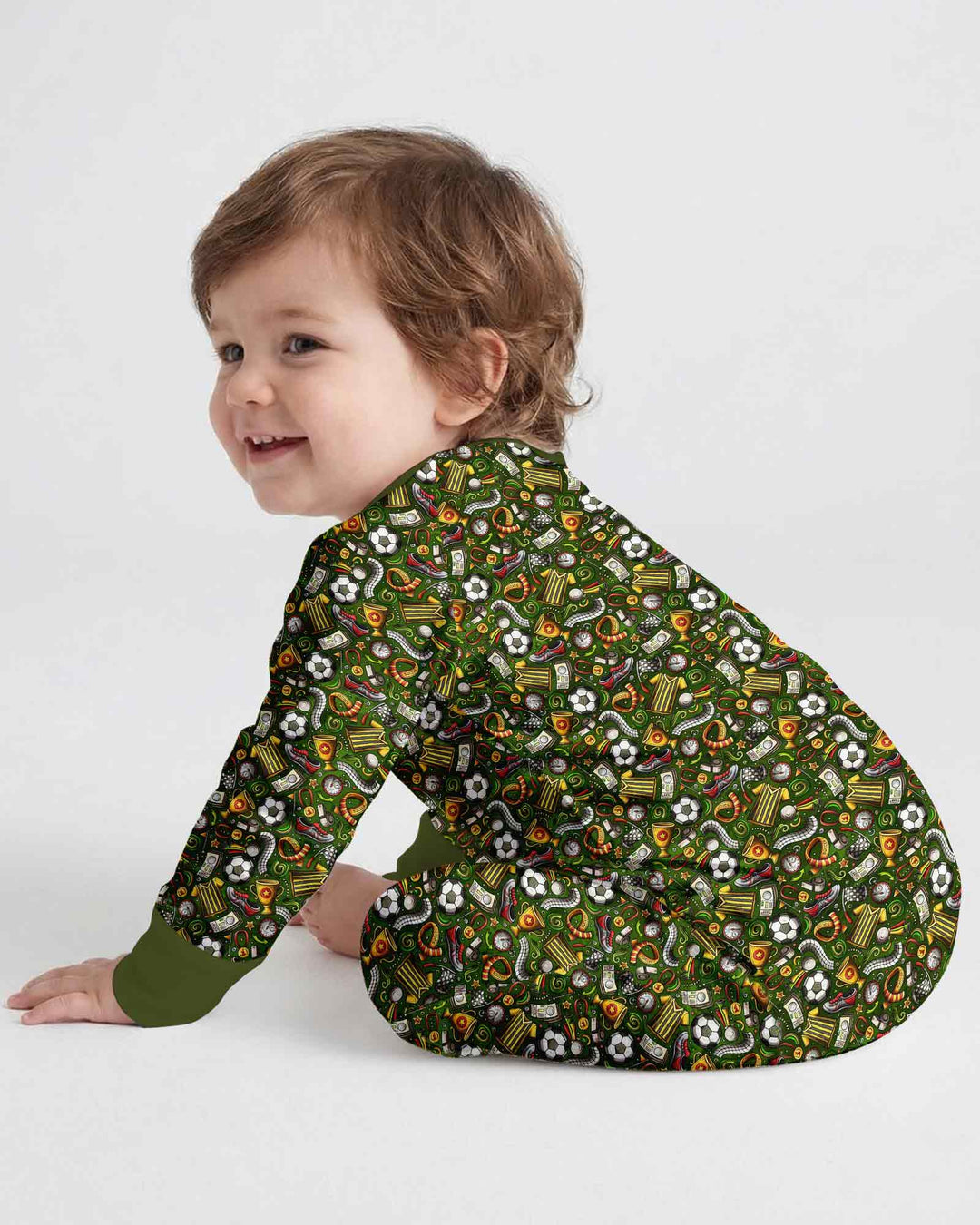 Green Soccer All-Star Bamboo Convertible Zippy