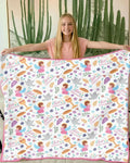 First Communion Bamboo Blanket