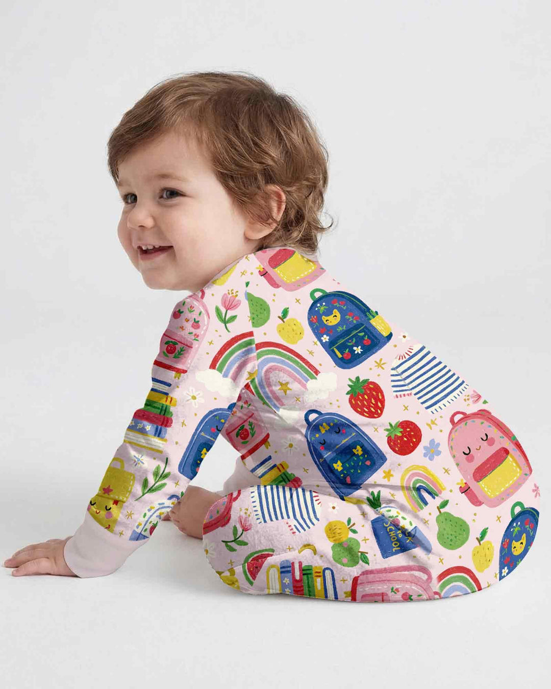 Sweet Rainbow School Adventure Bamboo Convertible Zippy