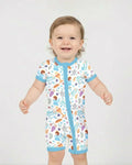 First Communion Bamboo Shorty Zippy