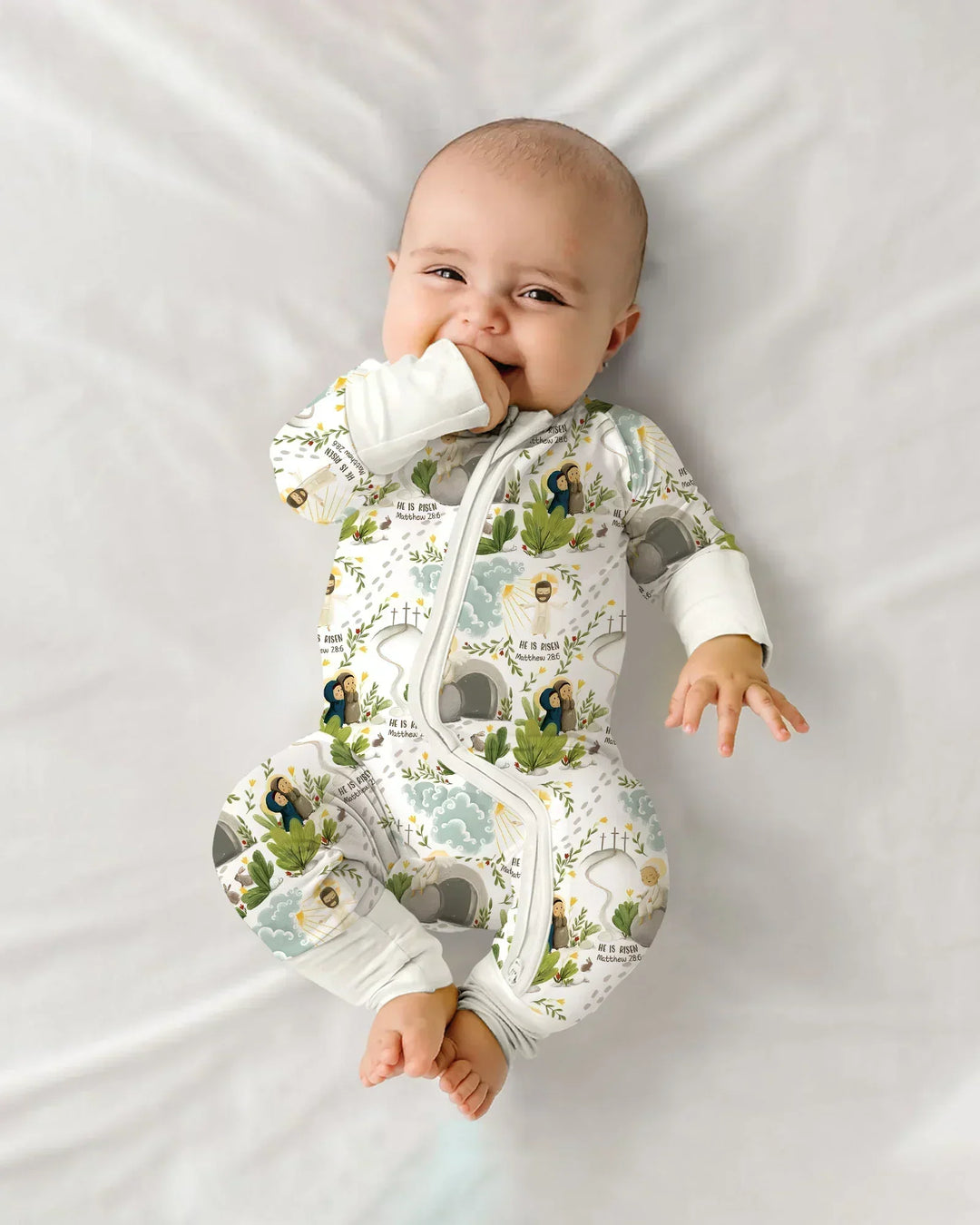 He Is Risen Bamboo Convertible Zippy