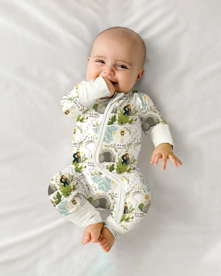 He Is Risen Bamboo Convertible Zippy