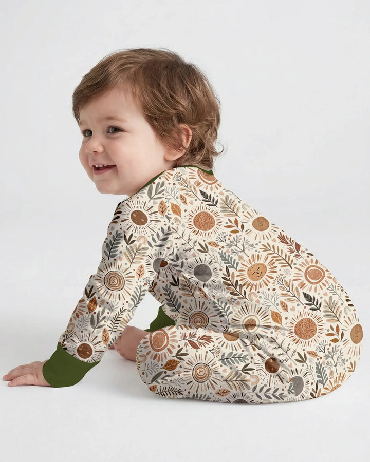 Boho Sunshine Garden Bamboo Convertible Zippy