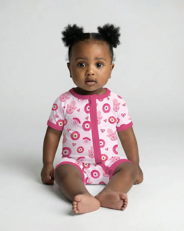 Mini Mystic Family Matching Bamboo Shorty Zippy