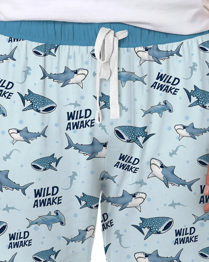 Wide Awake Matching Daddy & Me Bamboo Men's Pajama Set