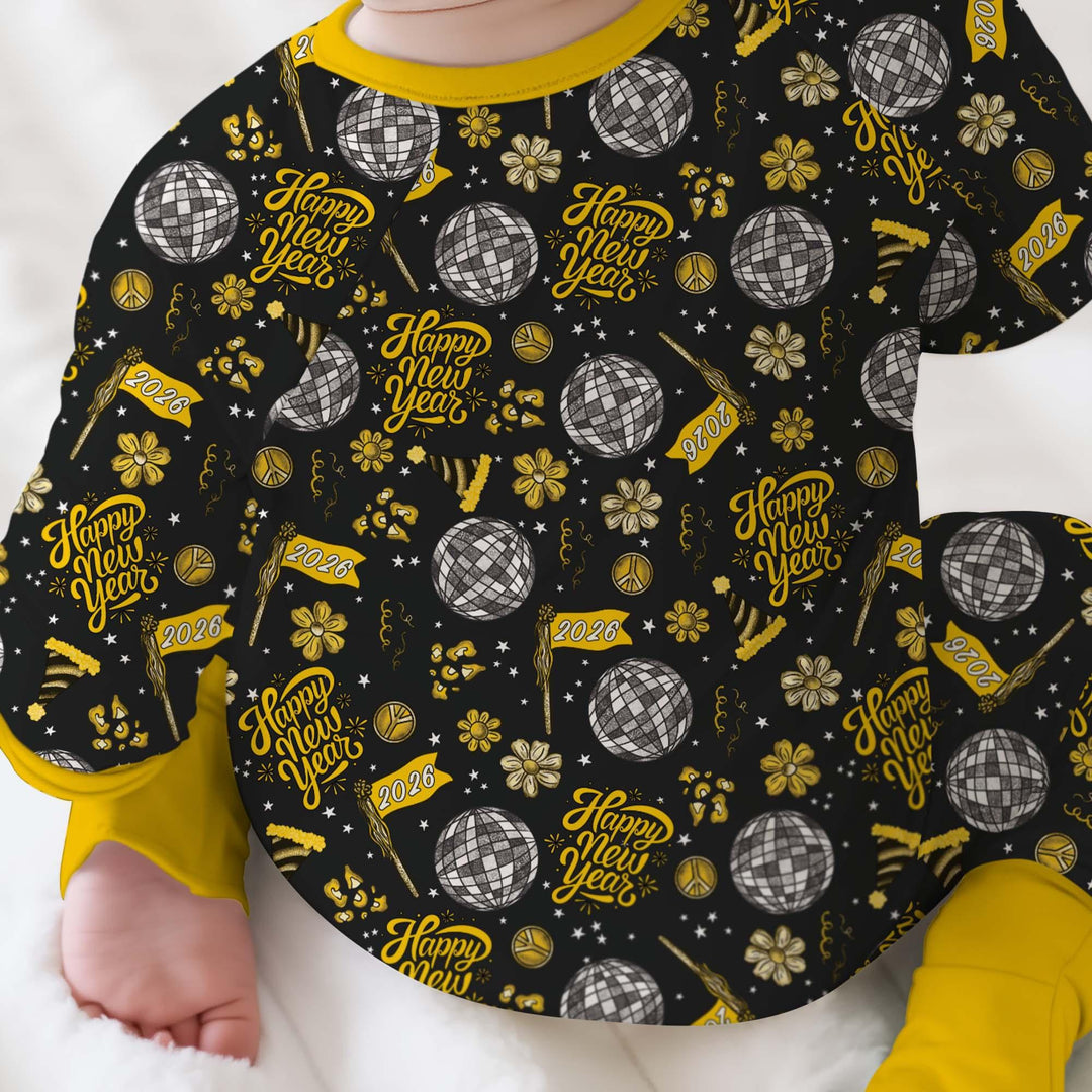 Disco New Years Eve Bamboo Convertible Zippy