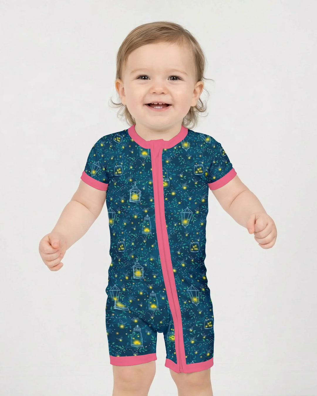 Firefly Lantern Night Bamboo Shorty Zippy