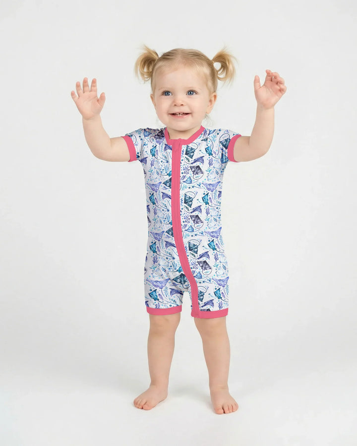 Ocean Dreams Drift Bamboo Shorty Zippy