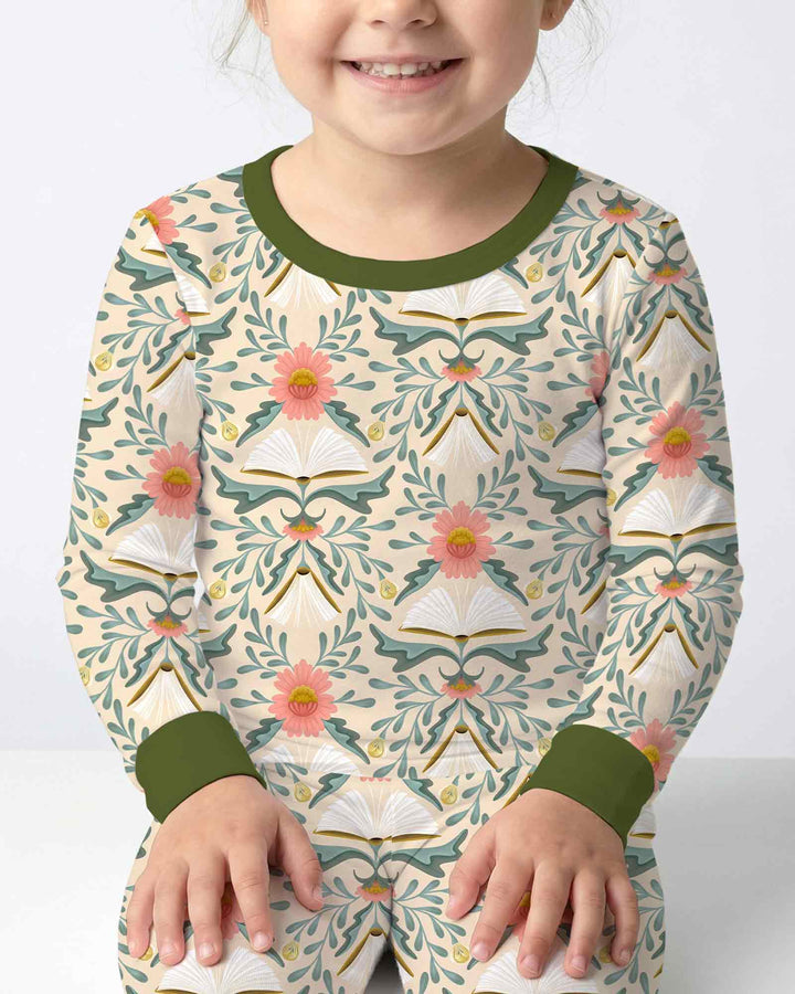 Blooming Stories Bamboo Two Piece Long Sleeve Pajama Set