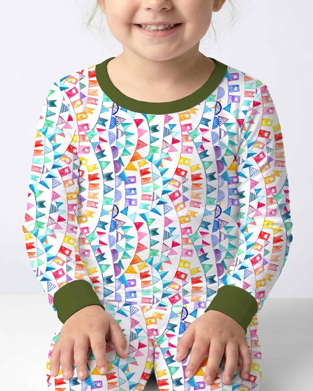 Celebrate Everyday Bamboo Two Piece Long Sleeve Pajama Set
