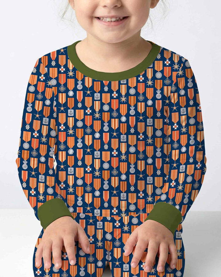 Little Hero Bamboo Two Piece Long Sleeve Pajama Set