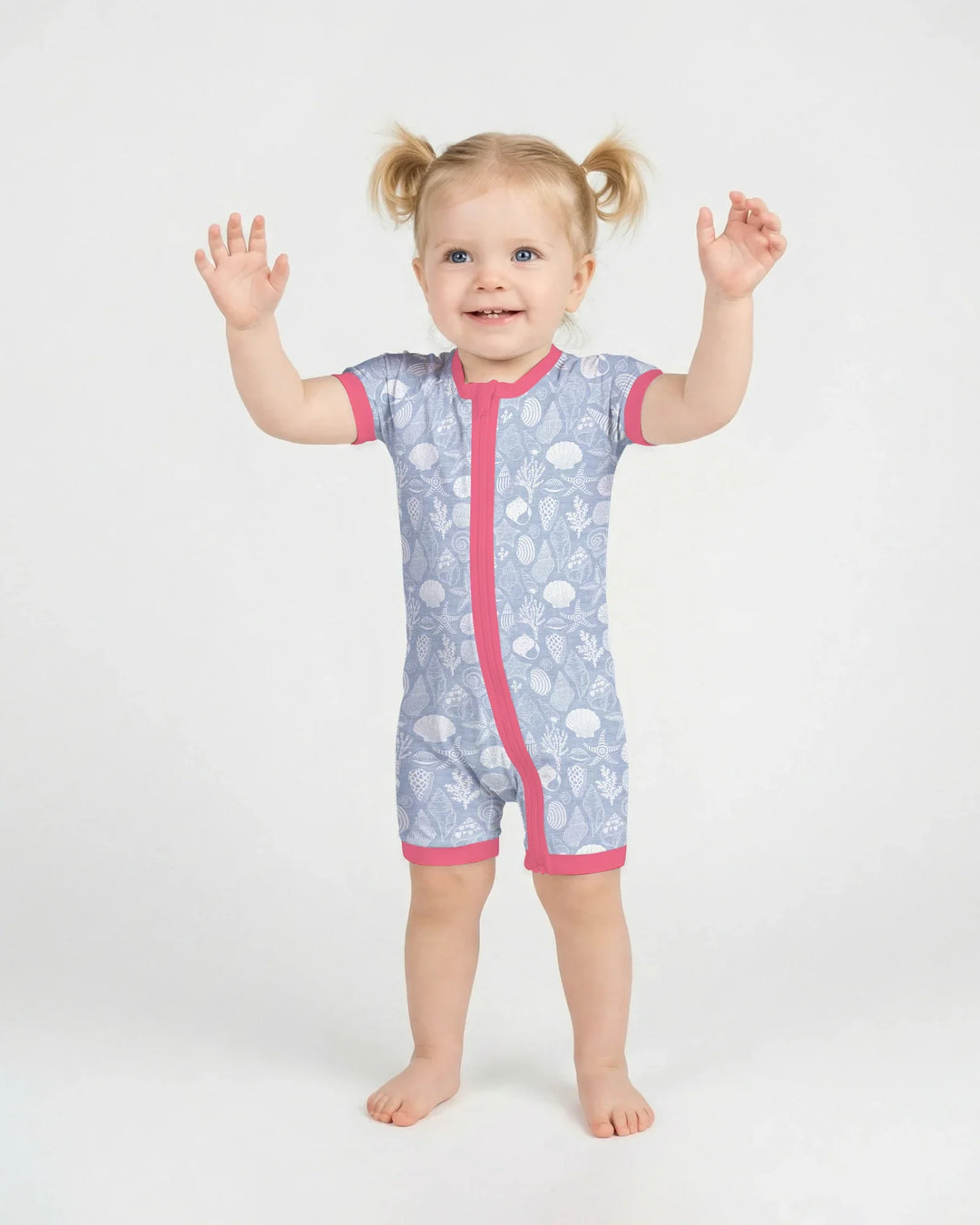 Coastal Treasures Bamboo Shorty Zippy