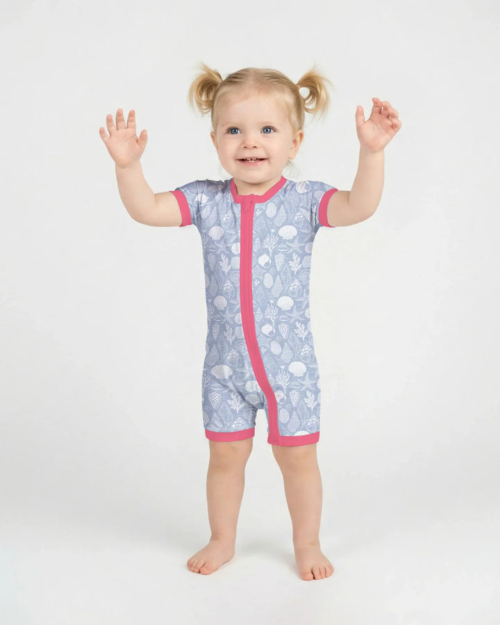 Coastal Treasures Bamboo Shorty Zippy
