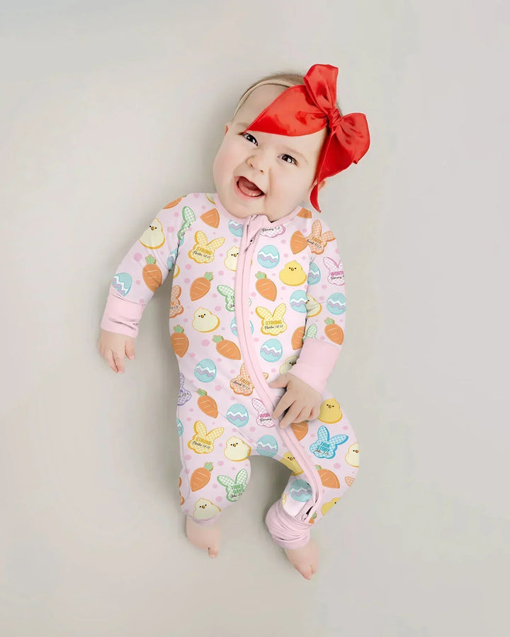 Easter Christian Bunny Bamboo Convertible Zippy