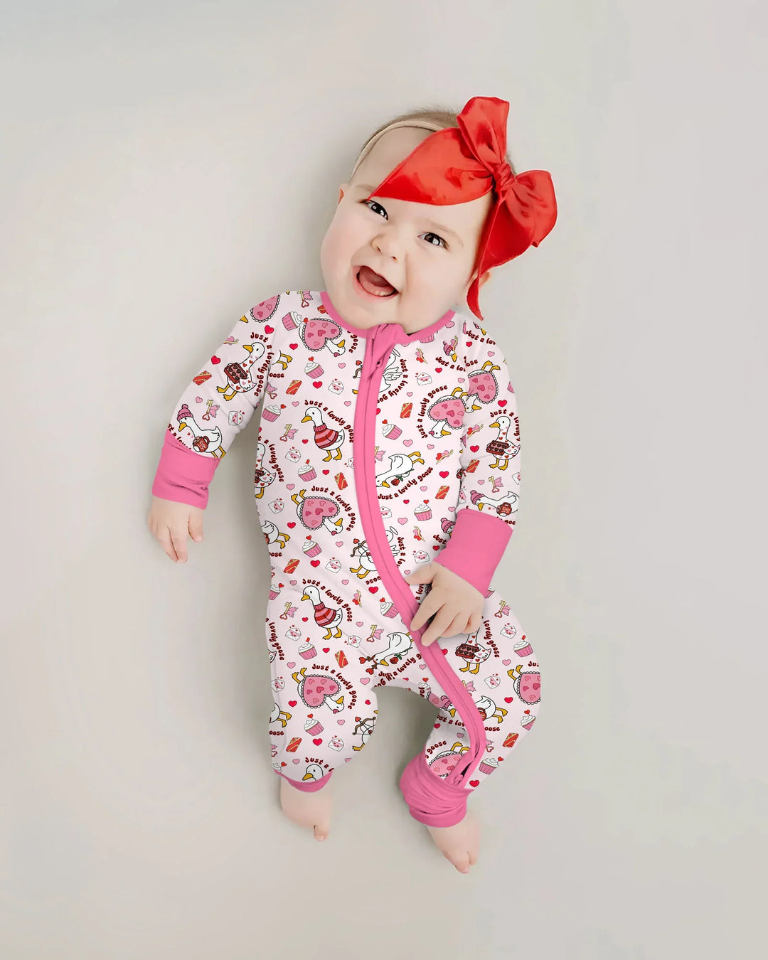 Valentine Silly Goose Bamboo Convertible Zippy
