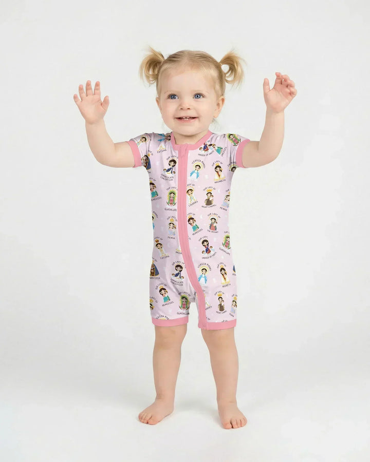 Little Marian Blessings Bamboo Shorty Zippy