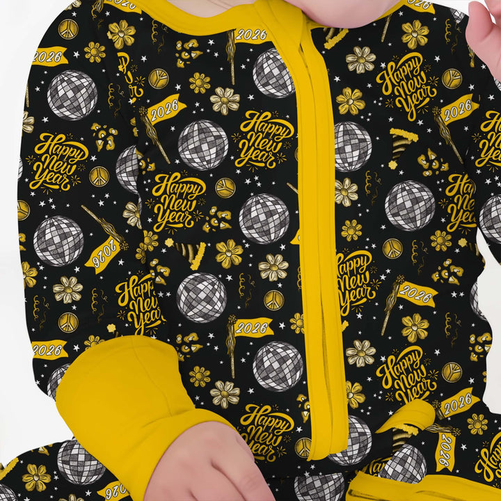 Disco New Years Eve Bamboo Convertible Zippy