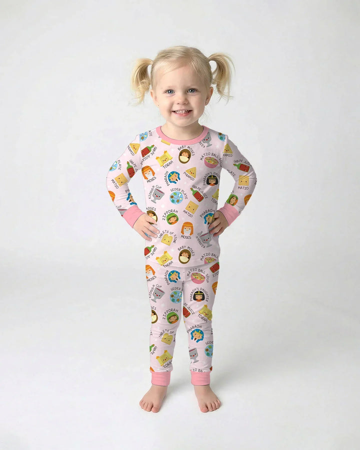 Cute Passover Characters Bamboo Convertible Zippy