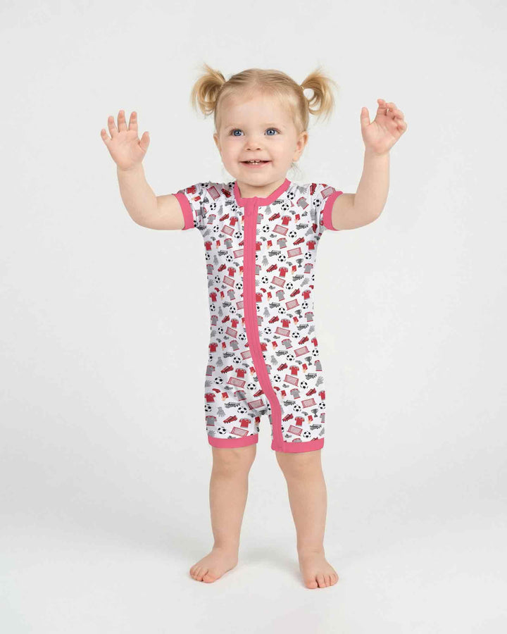 Soccer Gear Bamboo Shorty Zippy