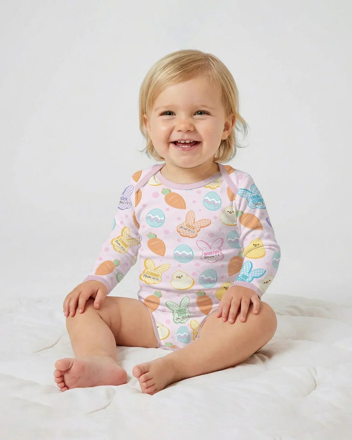 Easter Christian Bunny Bamboo Bodysuit