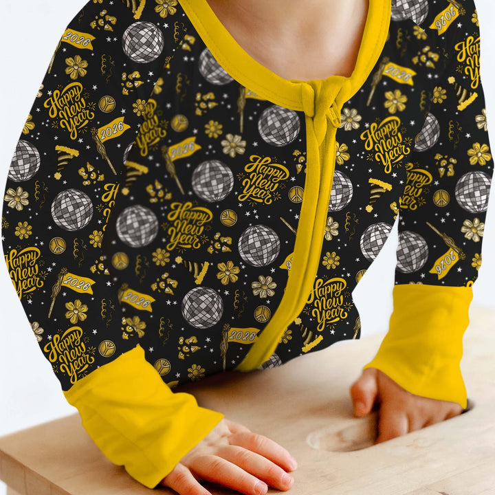 Disco New Years Eve Bamboo Convertible Zippy