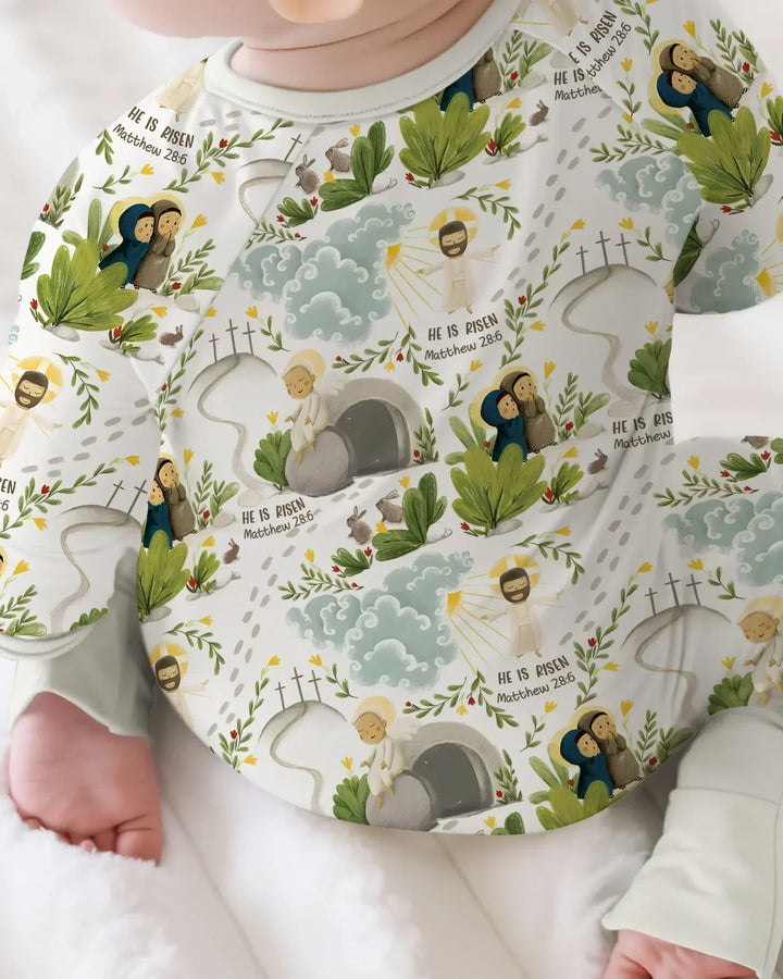He Is Risen Bamboo Convertible Zippy