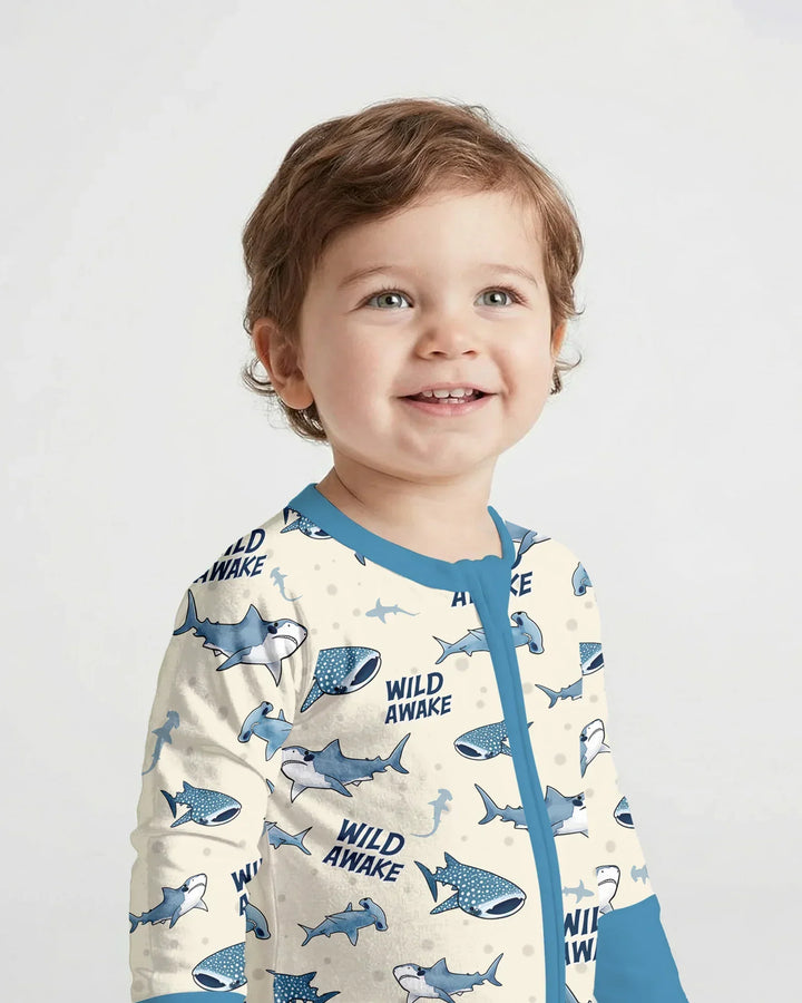 Wide Awake Matching Daddy & Me Bamboo Convertible Zippy