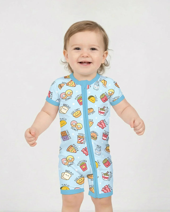 Kawaii Yummy Food Bamboo Shorty Zippy
