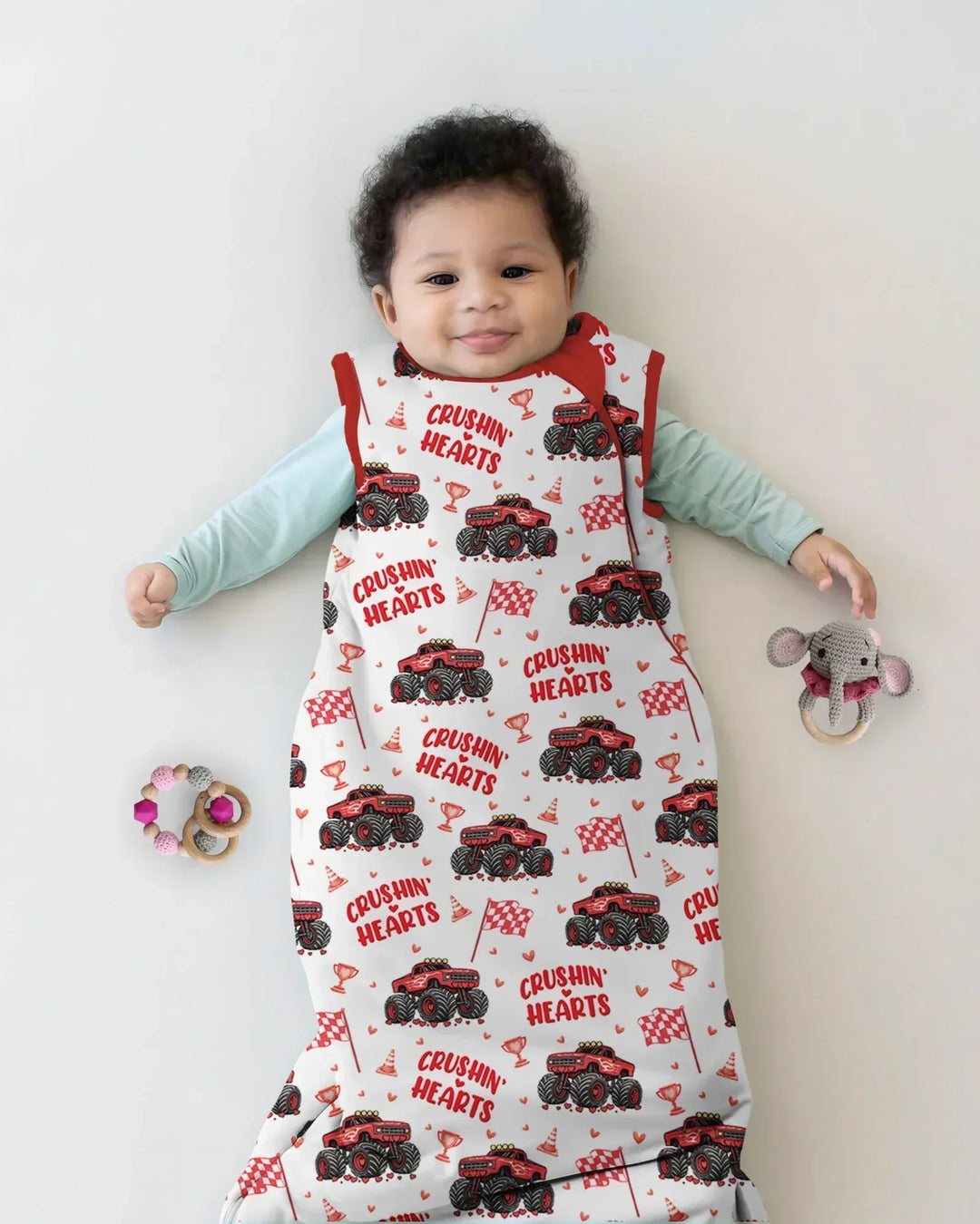 Crushin Hearts Bamboo Sleep Bag