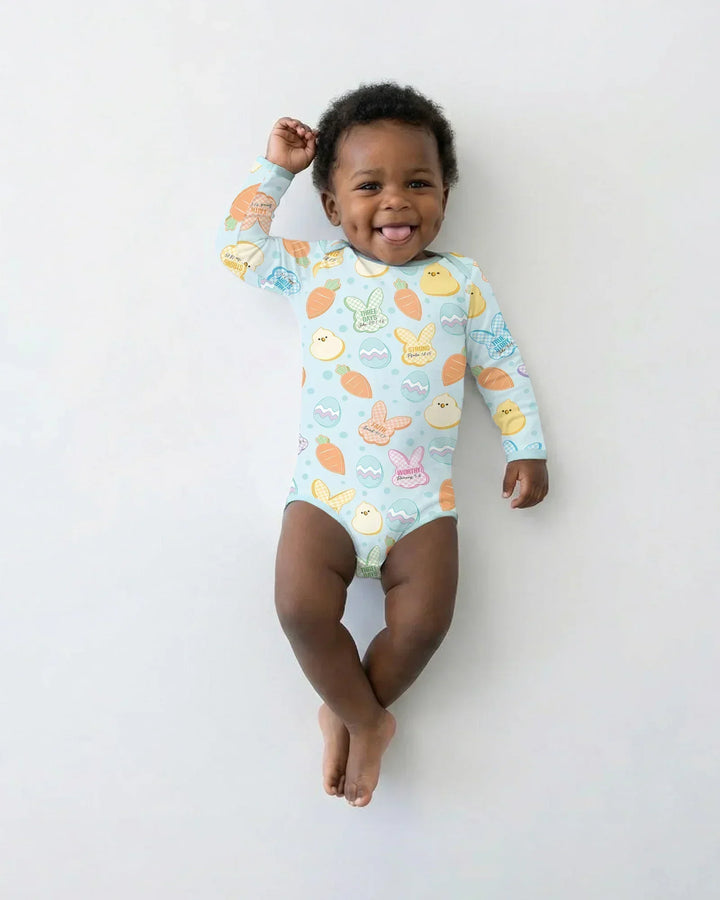 Easter Christian Bunny Bamboo Bodysuit