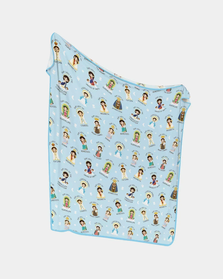 Little Marian Blessings Bamboo Blanket